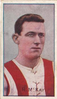 1907-08 Sniders and Abrahams Australian Footballers - Victorian League Players Series D #NNO Richard McKay Front